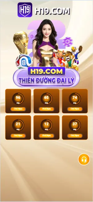 Trang chủ ứng dụng VN-H19 trên điện thoại